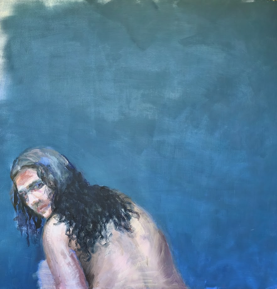 Mi dulce Kali (2024) Óleo sobre tabla 80x80