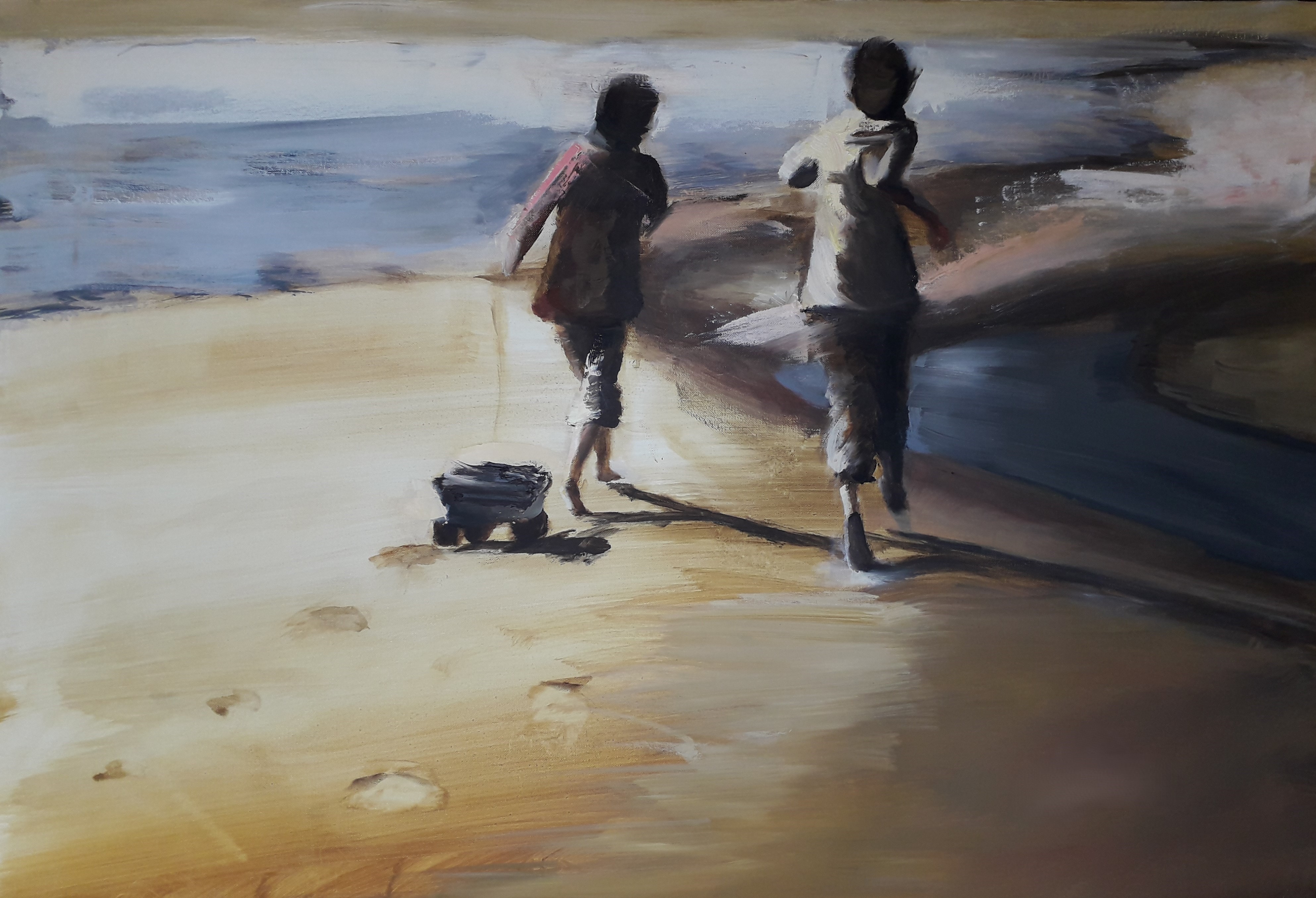 Libre II (2019) Óleo sobre lienzo 65x92