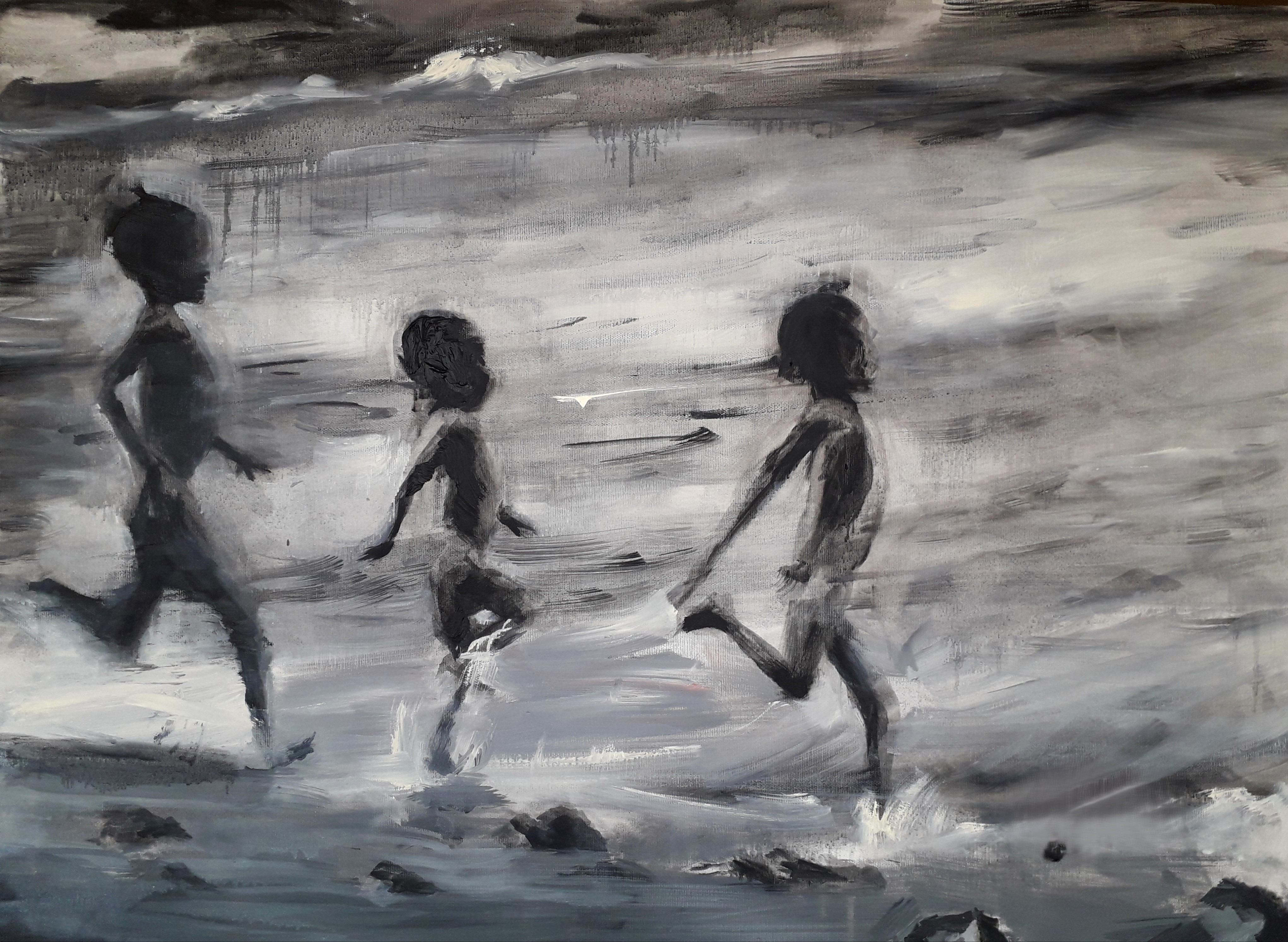 Libre I (2019) Óleo sobre lienzo 65x92